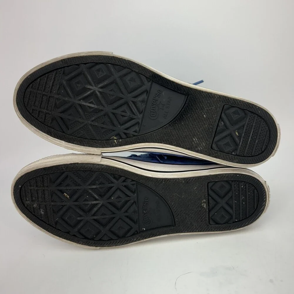 Converse All Star Shoes Kids Size 5 Nightfall Low Top Canvas Lace Up Sneakers